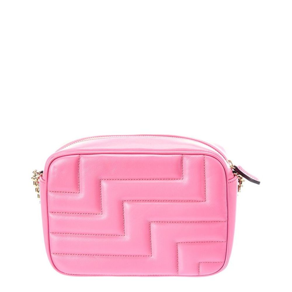 Jimmy Choo Varenne Avenue Medium Leather Camera Bag, Pink - Picture 2 of 5